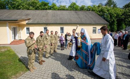 У Івано-Франківську відбулася спільна молитва за перемогу України у Парафіяльно-гарнізонному храмі