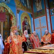 Патріарх Філарет відслужив літургію на Фомину неділю в Києві