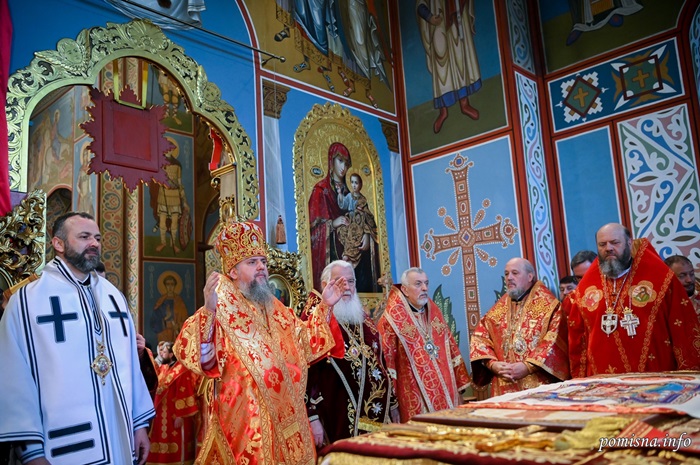Митрополит Епіфаній відзначив День тезоіменитства у Свято-Михайлівському Золотоверхому соборі