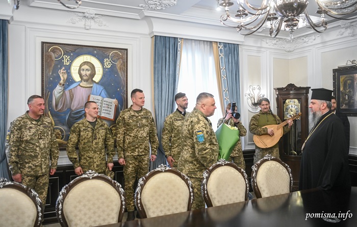 Блаженніший Митрополит Епіфаній зустрівся з начальником штабу Сил територіальної оборони