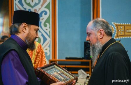 Митрополит Епіфаній відзначив День тезоіменитства у Свято-Михайлівському Золотоверхому соборі