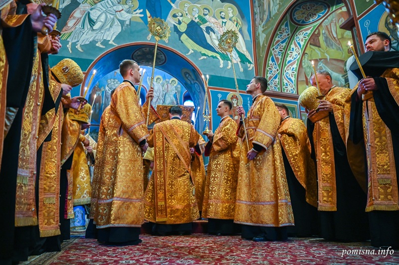 13 липня р.Б. Митрополит Епіфаній очолив Всенічне бдіння у Свято-Михайлівському соборі