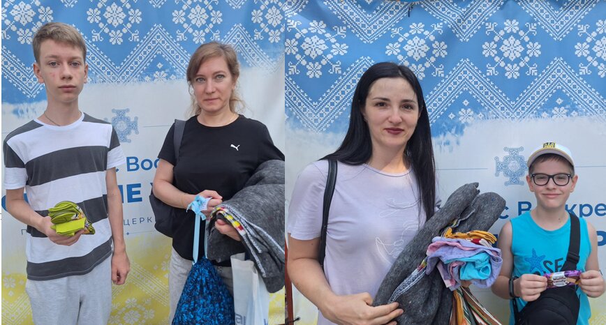 Підтримка переселенців: Донецька єпархія ПЦУ дякує священику Дмитру Тищенку