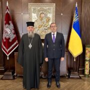 Митрополит Епіфаній обговорив з послом у Ватикані релігійну ситуацію в Україні