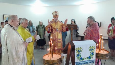 У Херсоні відбулося освячення храму, присвяченого Чуду Архістратига Михаїла