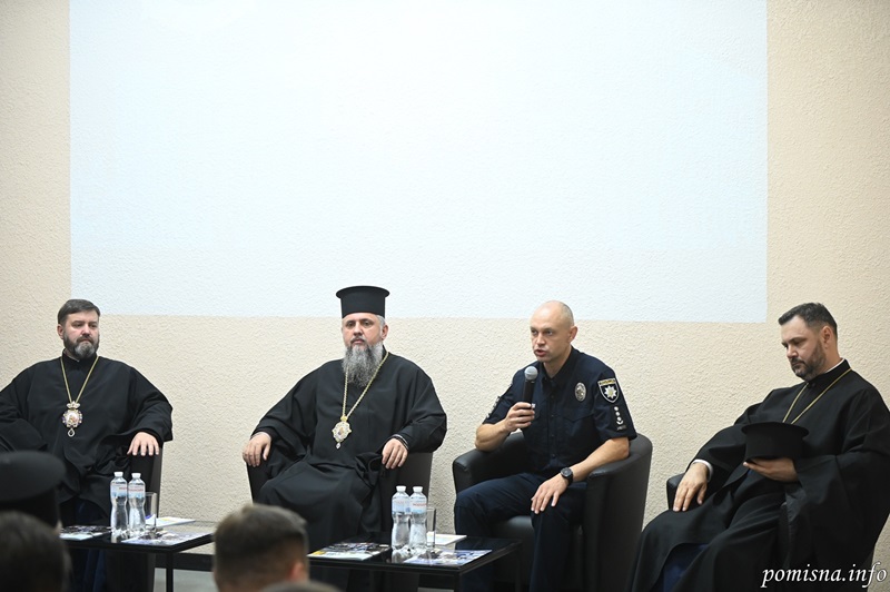 Предстоятель ПЦУ Епіфаній провів зустріч із курсантами Одеси: про важливість незалежності та єдності