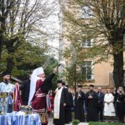 Митрополит Епіфаній звершив освячення скульптури Покрова Богородиці на Львівщині