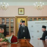 Добровольці «Легіону Оболонь» отримали церковні нагороди від Митрополита Епіфанія