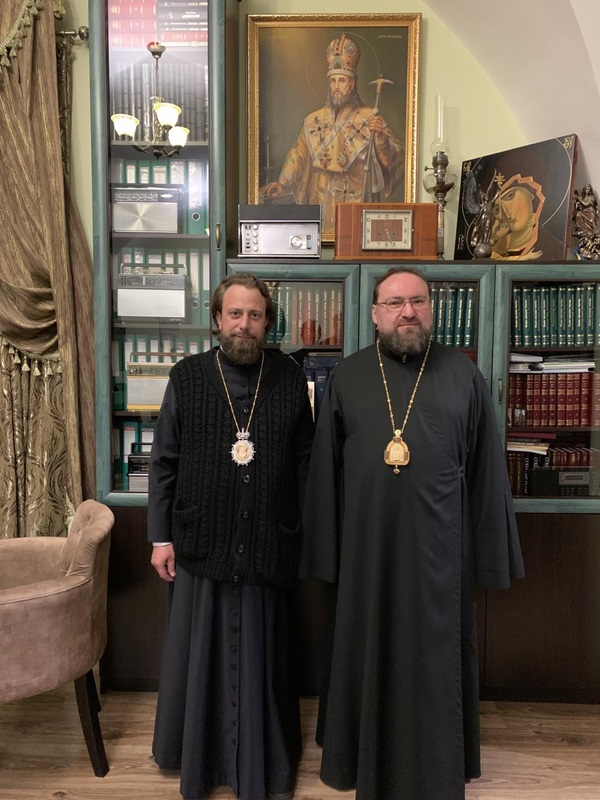 Митрополит Димитрій підтримав відродження Києво-Печерської лаври під час зустрічі з єпископом Авраамієм