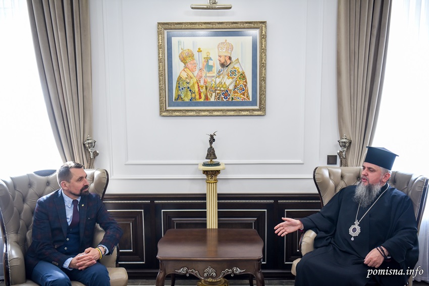 Митрополит Епіфаній та Микола Точицький: співпраця задля збереження культурної спадщини України