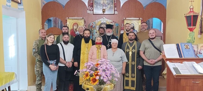 У Кам’яній Ярузі відбулося перше богослужіння українською мовою 