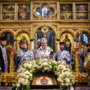 Всенічне бдіння в храмі святого Юрія Переможця очолив Митрополит Епіфаній