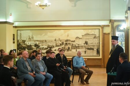 Натхненна промова Митрополита Епіфанія перед студентами Харківського національного університету