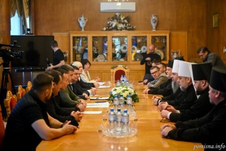 Блаженнійший Митрополит Епіфаній зустрівся з керівництвом Закарпаття