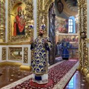 Свято-Михайлівський собор став центром молитви напередодні Дванадесятого свята