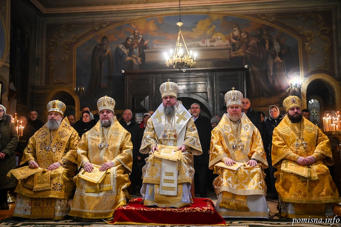Свято апостола Андрія: молитви за Україну та привітання архієпископа Лаврентія