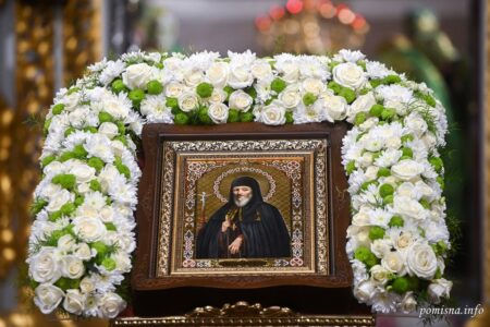 Блаженнійший Митрополит Епіфаній очолив літургію та вшанував пам’ять преподобного Єлисея Плетенецького у Києво-Печерській Лаврі