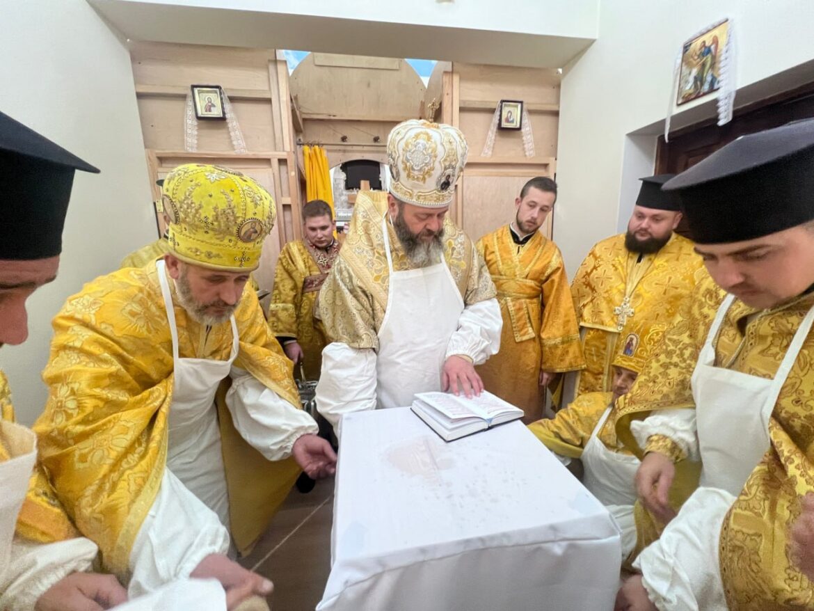 Митрополит Михаїл освятив новозбудовану церкву в Ковельському деканаті