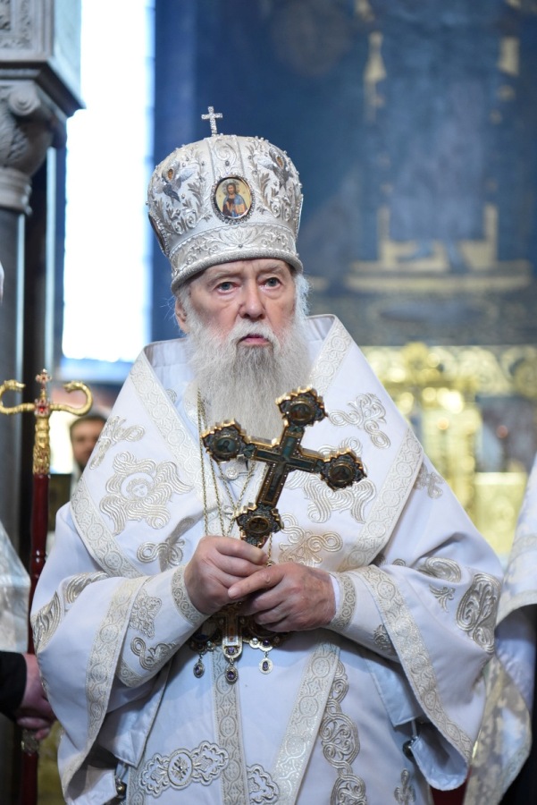 АНОНС/Вшанування Патріарха Філарета: святкова літургія у Києві