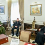 Духовна підтримка воїнів: Митрополит Епіфаній зустрівся з начальником ГУР Кирилом Будановим