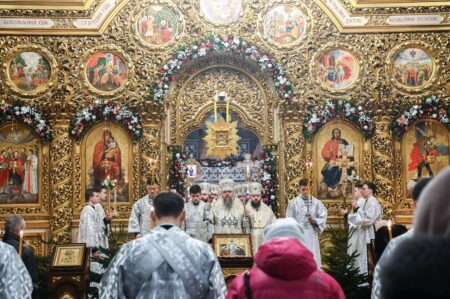 Митрополит Епіфаній очолив Всенічне бдіння у Золотоверхому соборі