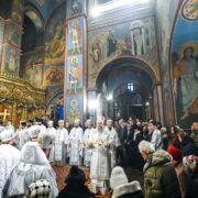 Молитва за мир і освячення води: Богоявлення у Свято-Михайлівському соборі