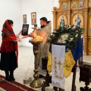 Перша служба у храмі Шевченкового після тривалої боротьби
