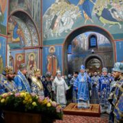 Стрітення Господнє: у Михайлівському соборі звершили святкове Всенічне бдіння
