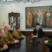 Зустріч Митрополита Епіфанія та генерала Півненка: єдність Церкви та війська