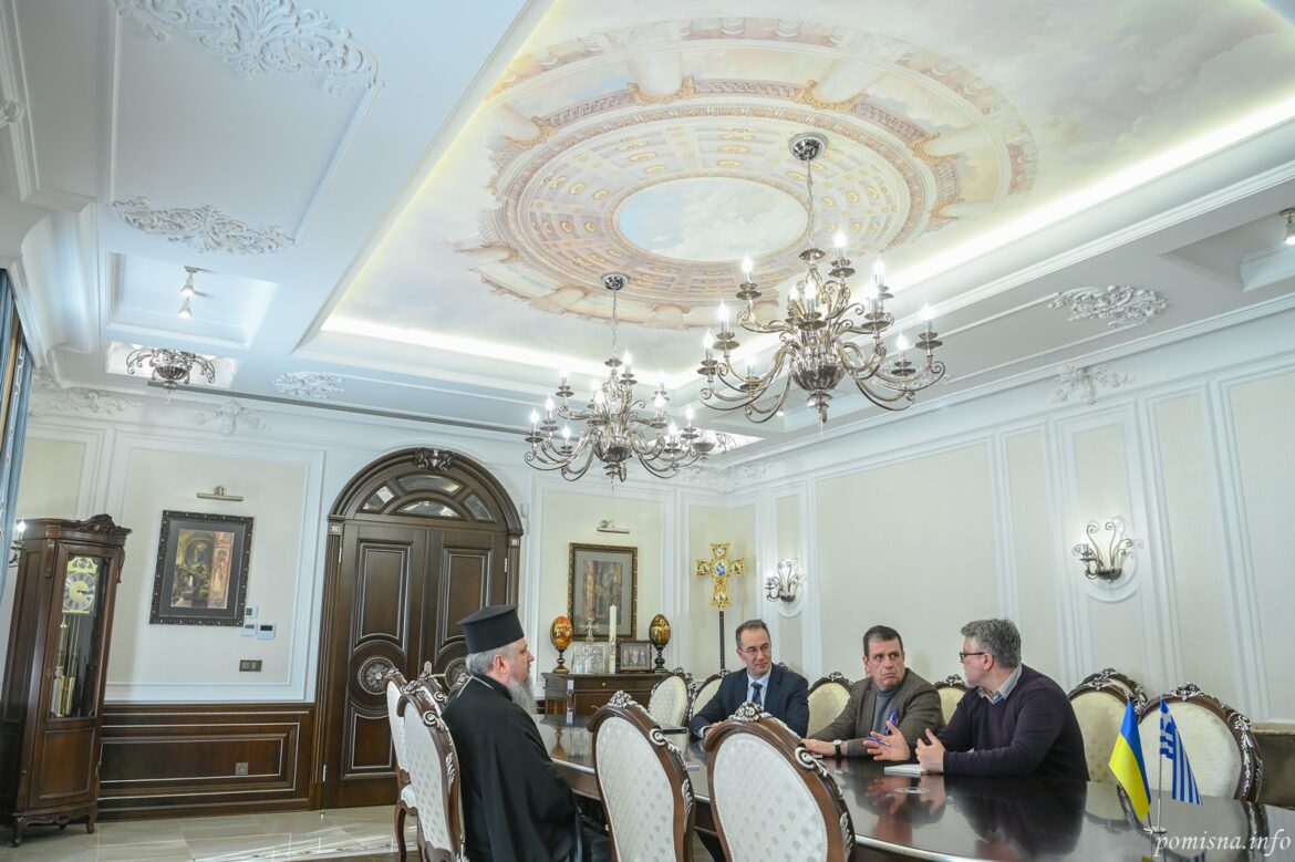Духовний діалог заради миру: Митрополит Епіфаній та грецькі лідери обговорюють ініціативи підтримки України
