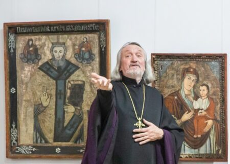 «Культура як зброя»: духовна бесіда з отцем Іваном Рибаруком у Національному музеї