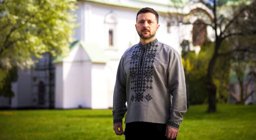 Володимир Зеленський на Великдень: «Зло має свою годину, Бог має свій день»