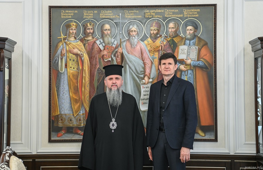 Епіфаній і держслужба дітей підписують «партнерство милосердя»