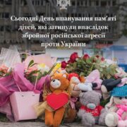 Молитва за невинних: Україна згадує дітей, убитих війною
