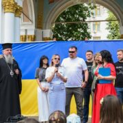 У Києві відбулося свято Трійці для дітей військових