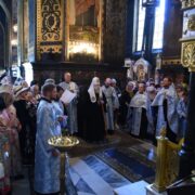 Предстоятель ПЦУ відслужив заупокійну молитву за Андрієм Парубієм