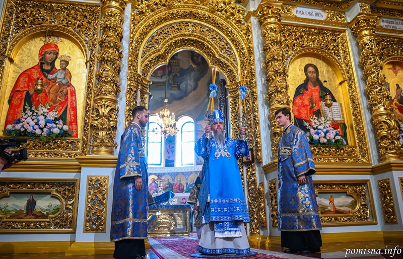 У Києво-Печерській лаврі урочисто відзначили свято Успіння Пресвятої Богородиці