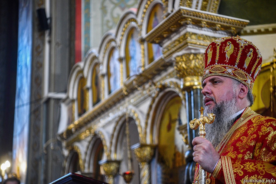 У день пам’яті святого Макарія Предстоятель ПЦУ звершив літургію в Черкасах
