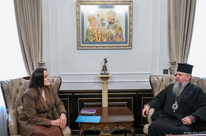 Зустріч Митрополита Епіфанія та Тетяни Бережної: культура, духовність і протидія агресії