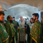 У Ближніх печерах Лаври звершено Акафіст преподобним Печерським