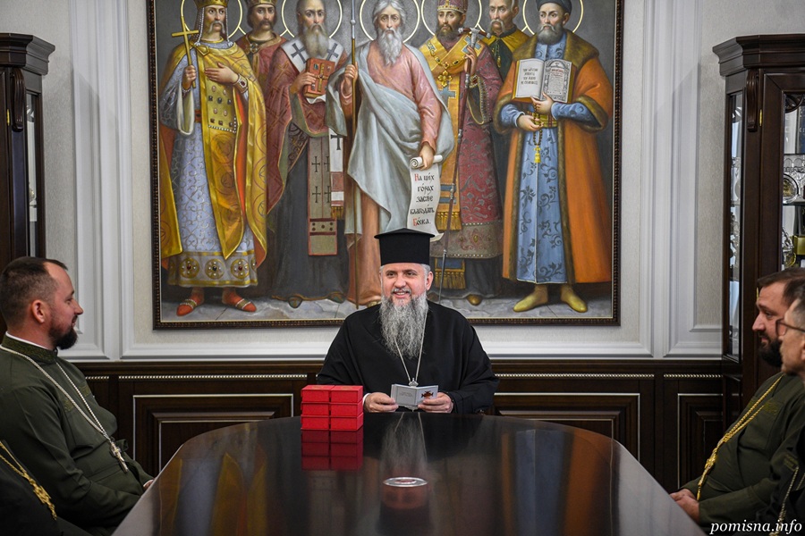 Духовний щит на кордоні: Митрополит Епіфаній відзначив капеланів