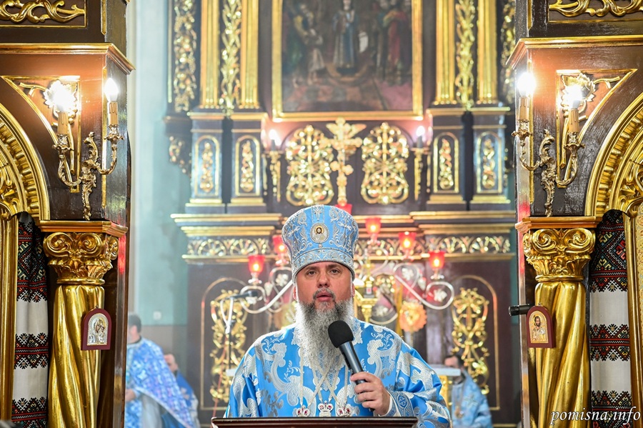 «Київ, а не Москва»: у Чорткові Митрополит Епіфаній нагадав про справжнє коріння української Церкви