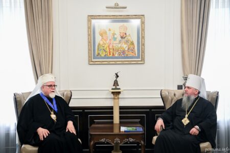 Архієпископ Елія у Києві: солідарність Фінської Церкви з Україною