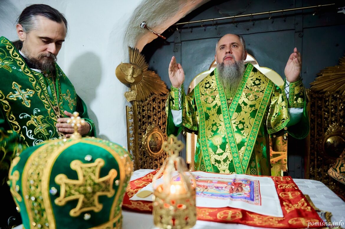 У Ближніх печерах Лаври відбулася святкова Літургія на честь преподобного Варлаама