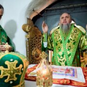 У Ближніх печерах Лаври відбулася святкова Літургія на честь преподобного Варлаама