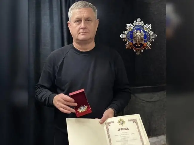 Орден Архистратига Михаїла — командиру полку за служіння Україні