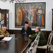 Сила духу поруч зі зброєю: зустріч Предстоятеля ПЦУ з командувачем НГУ