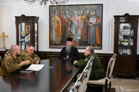 Сила духу поруч зі зброєю: зустріч Предстоятеля ПЦУ з командувачем НГУ