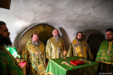 У день пам’яті преподобного Іллі Муромця Предстоятель ПЦУ молився за Україну в Лаврі