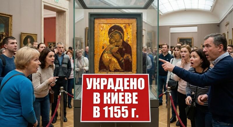 Від Вишгорода до Москви: шлях ікони, що став політичним символом